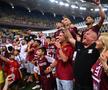 FOTO Rapid, sărbătoare cu fanii după 1-0 cu FCSB