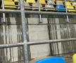 Inundație în tribunele Arenei Naționale în timpul meciului FCSB - Chindia » Imaginile falimentului de la cel mai mare și mai scump stadion din țară