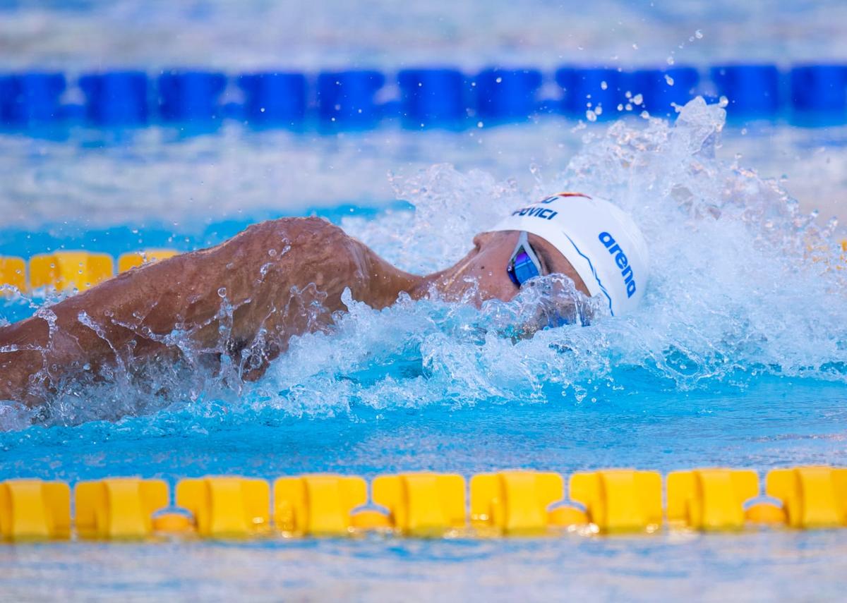 Prima reacție a lui David Popovici după ce a luat aurul la 200 de metri liber și a fost la o sutime de Phelps: „Ăsta a fost primul gând «Ahh»”
