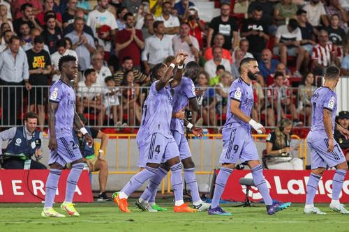 Real Madrid, victorie chinuită cu Almeria/ foto Imago Images