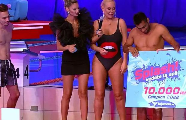 Bănel Nicoliță a câștigat finala „Splash! Vedete la apă” » A uimit juriul cu săritura sa