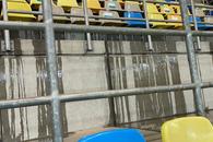 Inundație în tribunele Arenei Naționale în timpul meciului FCSB - Chindia » Imaginile falimentului de la cel mai mare și mai scump stadion din țară