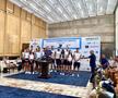 Niciun oficial al Ministerului Sportului nu i-a așteptat la aeroport pe canotorii care au adus 8 medalii României la CE de la Munchen / FOTO: Facebook@ FR Canotaj