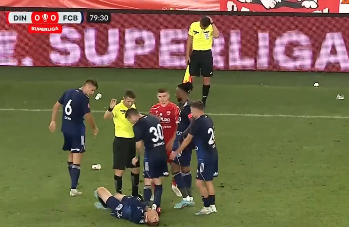 Arbitru luat la țintă în FC Botoșani - Dinamo