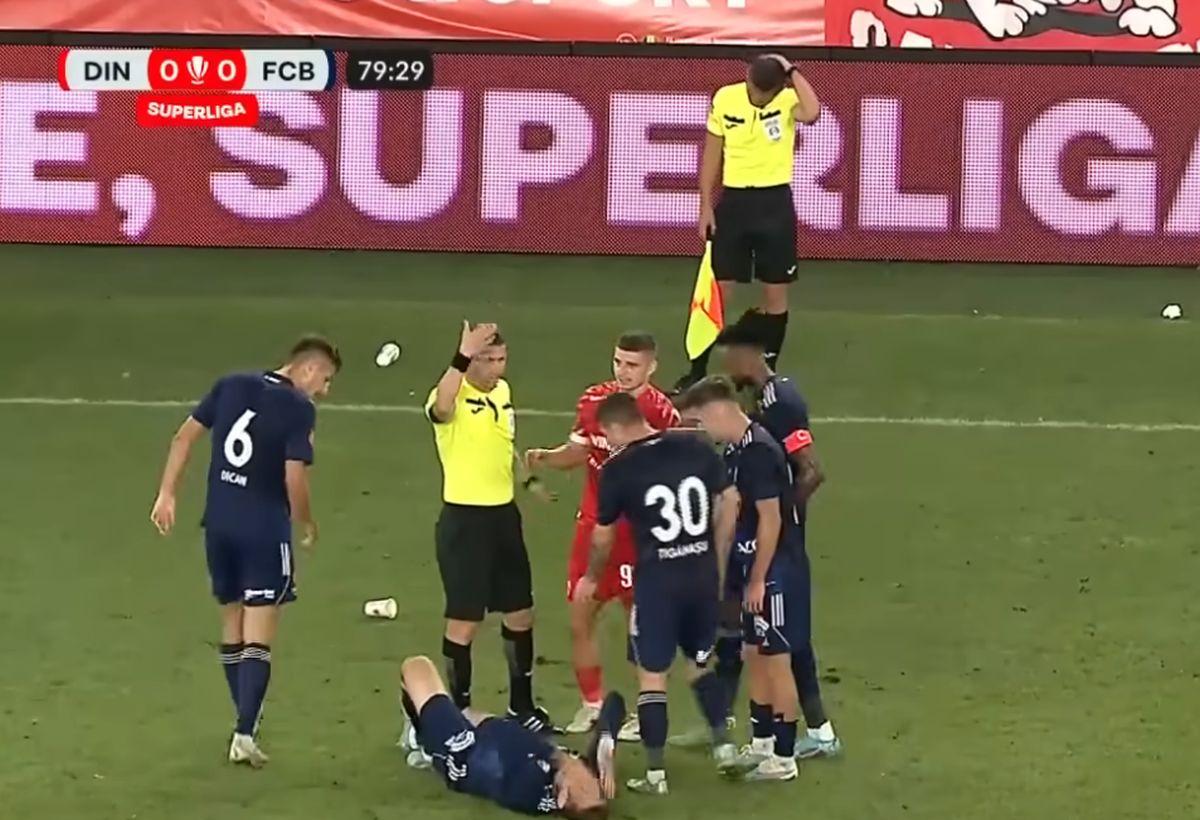 Arbitru luat la țintă în FC Botoșani - Dinamo