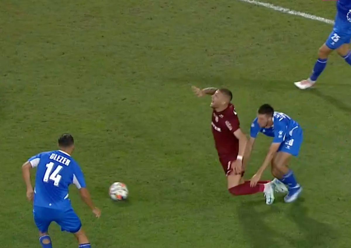 Fază de penalty în CFR Cluj - Maccabi Petah Tikva