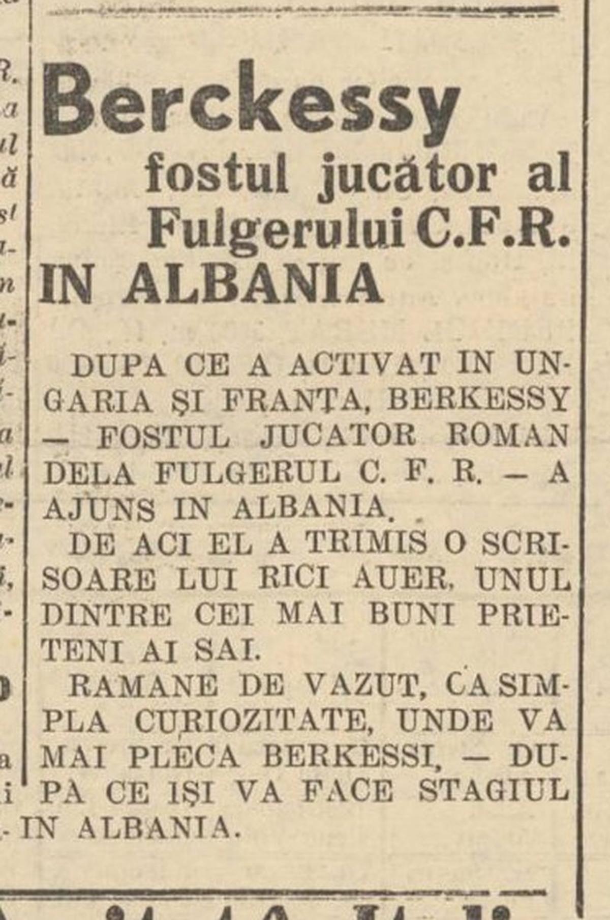 Elemer Berkessy, primul jucător născut pe teritoriul actual al României ajuns la FC Barcelona