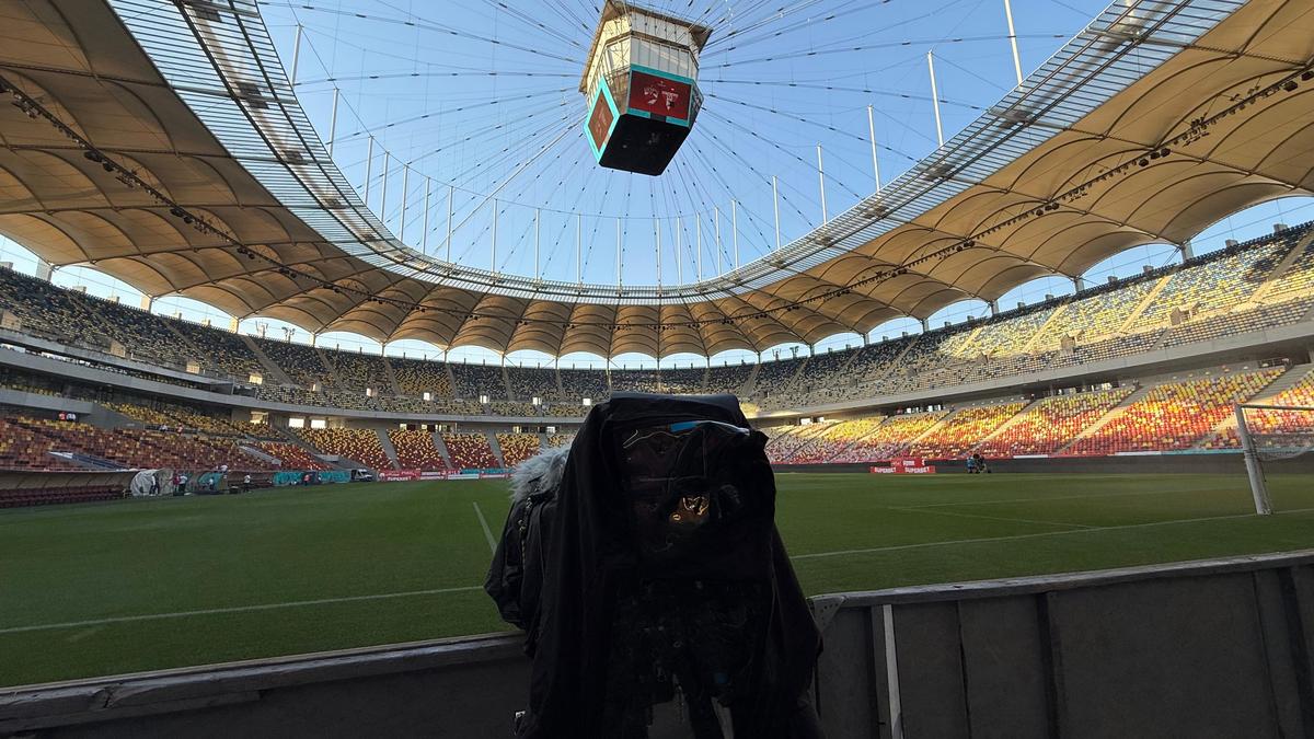 Imagini de la Arena Națională înainte de Dinamo - UTA Arad