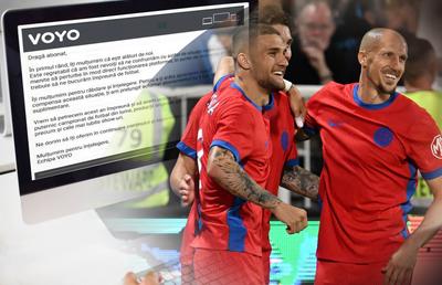 Nimeni nu se aștepta la asta! » Mesajul pe care abonații Voyo l-au primit la o zi după problemele de la Drita - FCSB