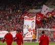Comemorarea lui Diogo Jota, la Liverpool - Bournemouth/ foto Imago Images