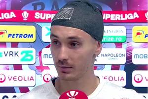 Cu capul spart, Opruț a decretat: „Dacă este 100% fizic, este cel mai bun din România!”