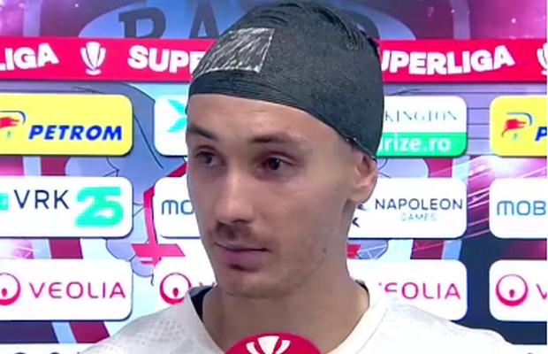 Cu capul spart, Opruț a decretat: „Dacă este 100% fizic, este cel mai bun din România!”
