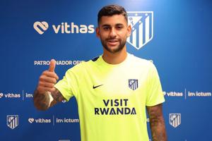 Finalistul de la Campionatul Mondial a fost prezentat oficial la Atletico Madrid