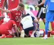 Jamal Musiala s-a prăbușit pe teren în amicalul Bayern - Leipzig