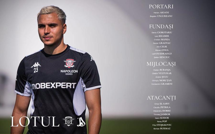 Poza pentru articolul Rapid - Dinamo, derby incandescent pe Giulești » Două absențe importante pentru gazde