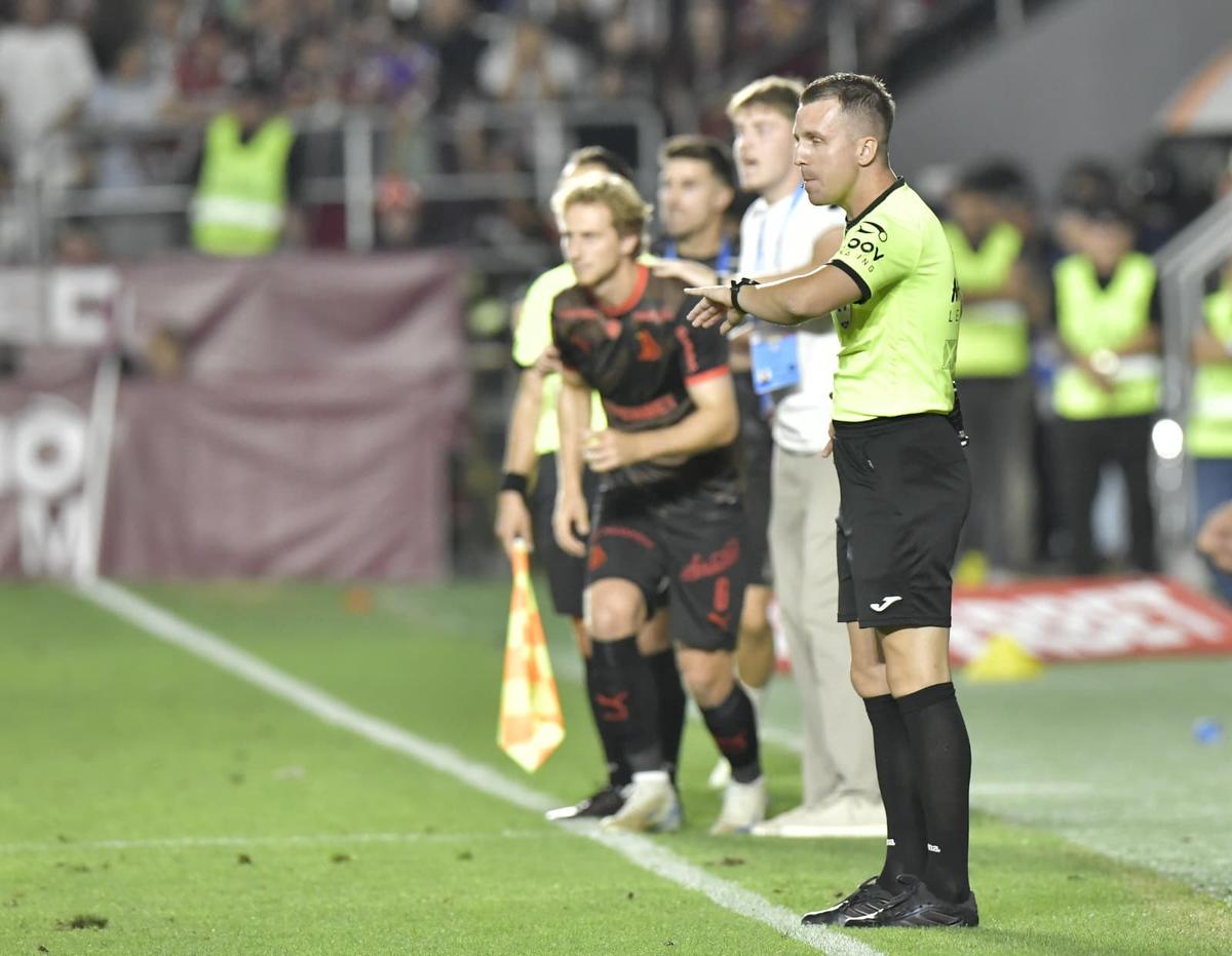Imagini la finalul derby-ului Rapid - Dinamo