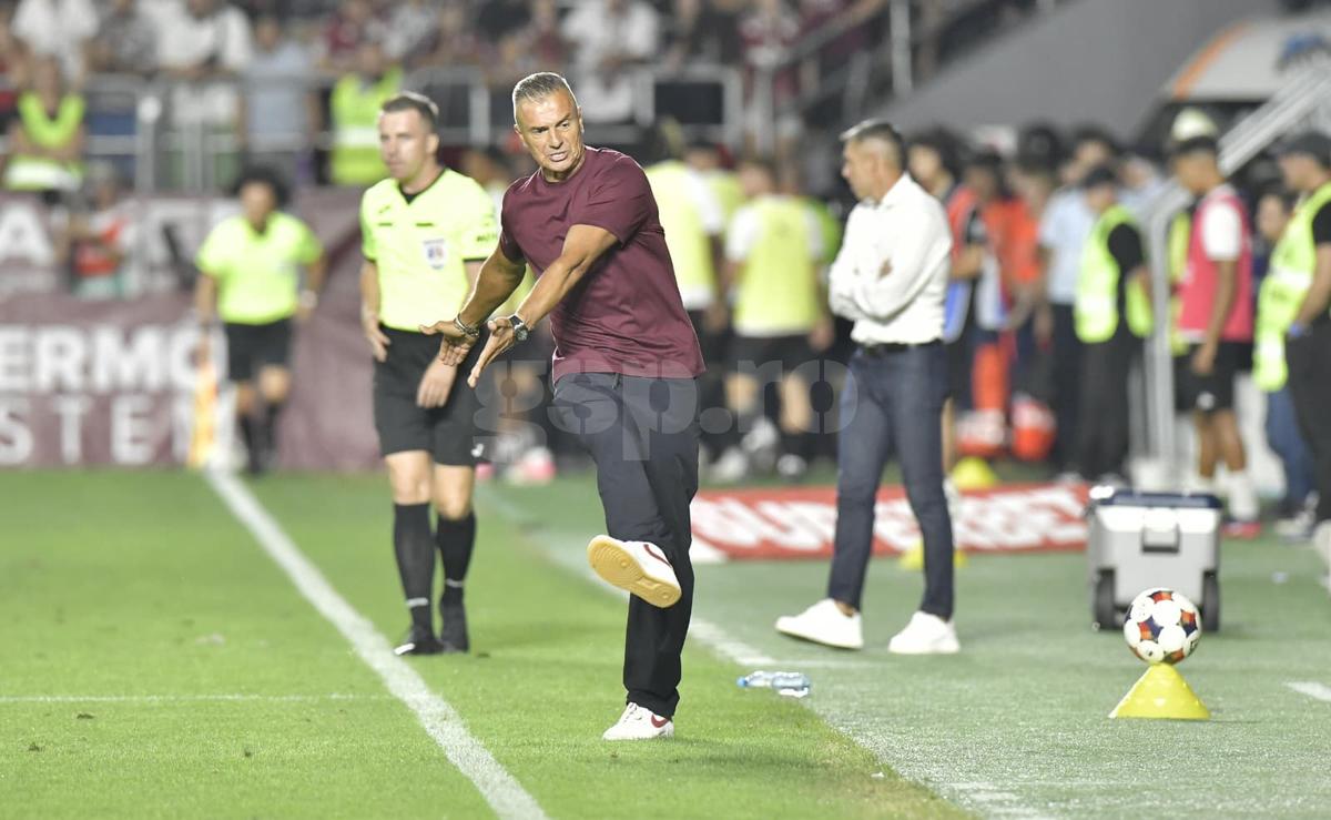 Daniel Pancu, eliminat după o criză de nervi în Rapid - Dinamo