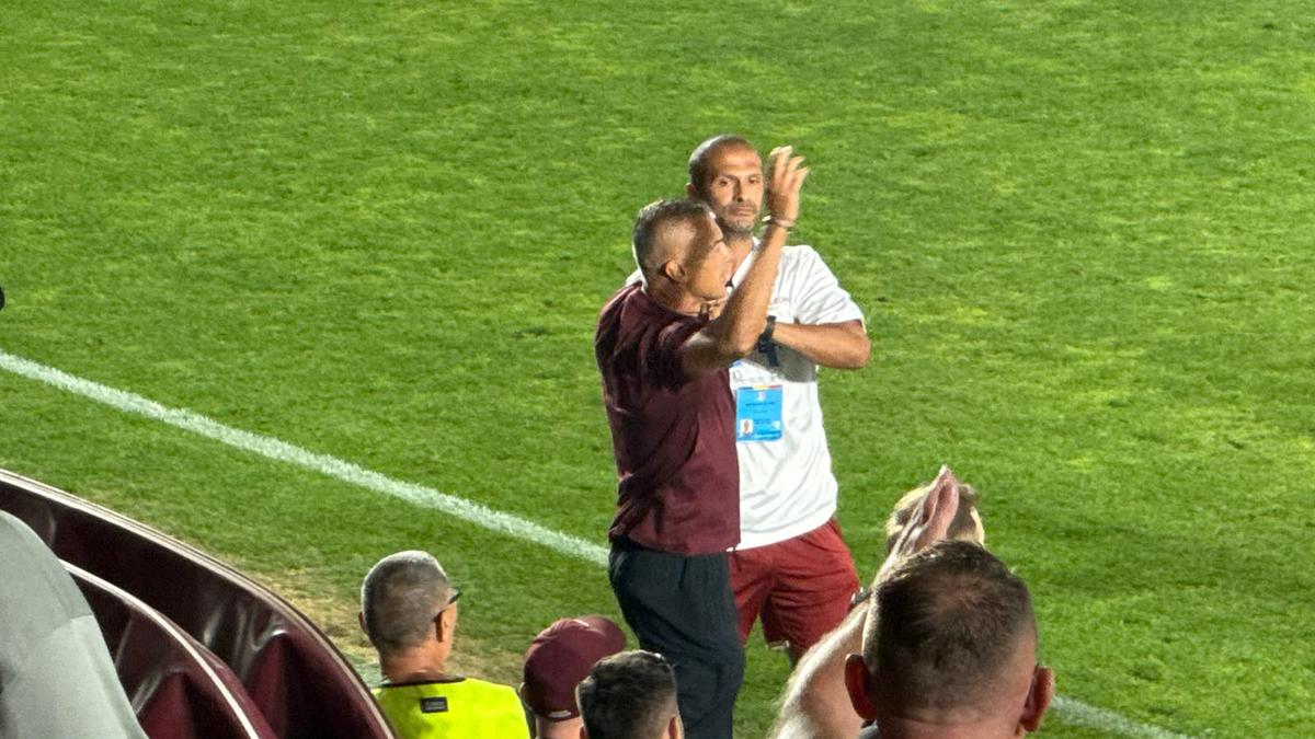 Daniel Pancu, eliminat după o criză de nervi în Rapid - Dinamo