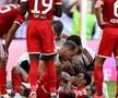 Jamal Musiala s-a prăbușit pe teren în amicalul Bayern - Leipzig