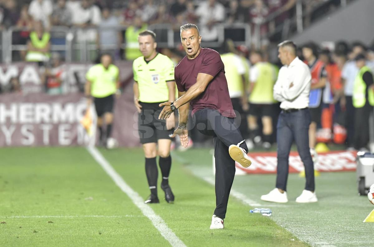 Daniel Pancu, eliminat după o criză de nervi în Rapid - Dinamo
