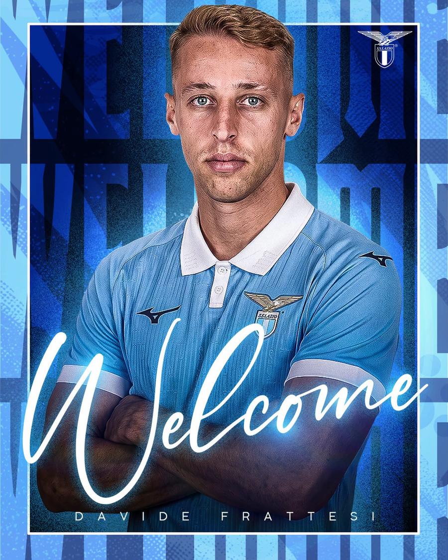 Davide Frattesi, prezentat oficial la Lazio // foto: facebook @SS Lazio Cristi Chivu a rămas fără mijlocaș » A fost prezentat la o rivală din Serie A