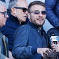 Ciro Immobile, în tribună în aprilie, la un meci din Serie B între Pescara și Sampdoria / Foto: Imago