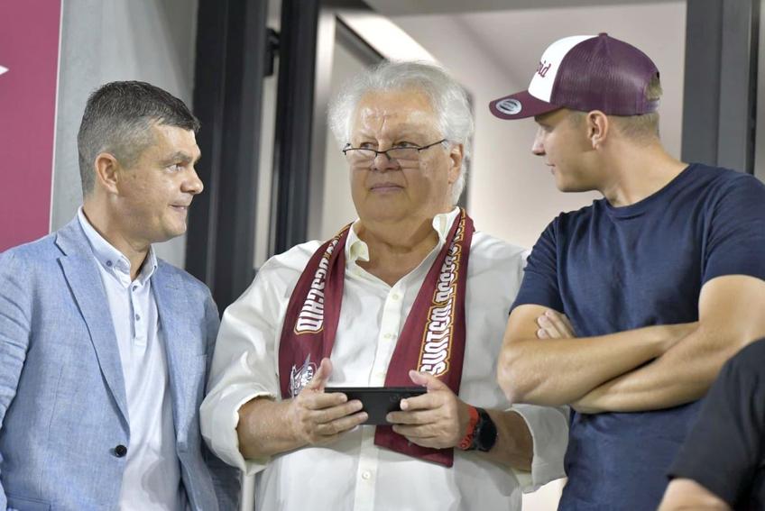 Jean Valvis, din nou în Giulești la un meci al Rapidului / FOTO: Cristi Preda (GSP.ro)