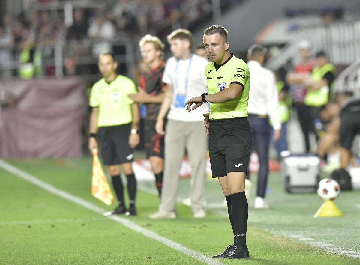 Imagini la finalul derby-ului Rapid - Dinamo