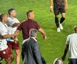 Daniel Pancu, eliminat în Rapid - Dinamo după o criză de nervi: a intrat pe teren, și-a smucit colaboratorii!