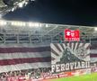 Din nou mesaje cu iz rasist la Rapid - Dinamo » „Câinii” au aflat scenografia giuleștenilor