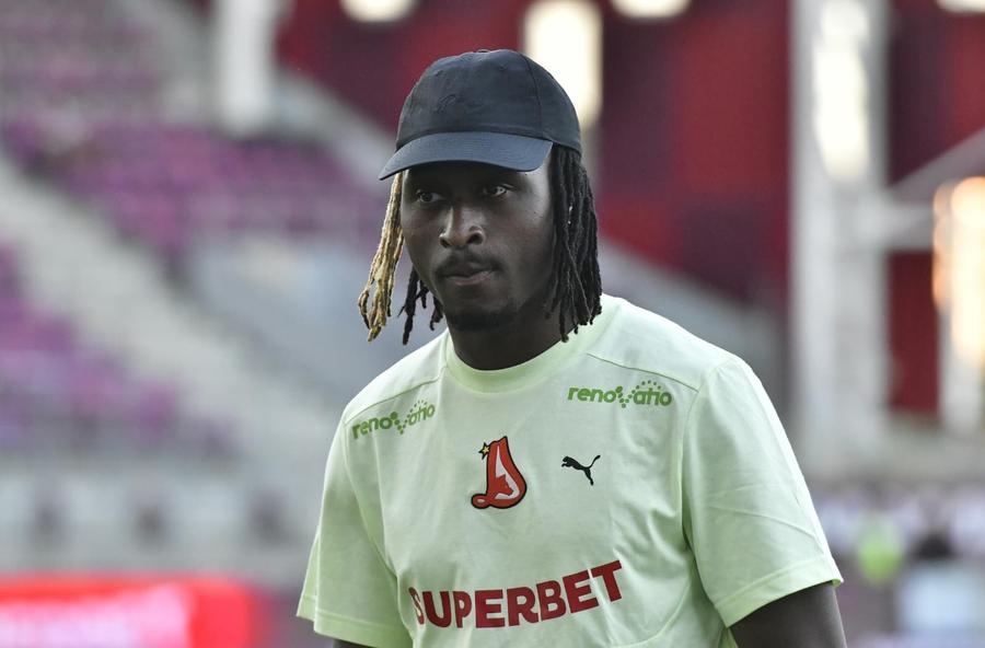 Mamadou Karamoko, foto: Cristi Preda (GSP.ro) Ionuț Chirilă, verdict neașteptat: „E fotbalistul numărul unu în România, de departe! Uitați-vă ce face!”