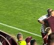 Daniel Pancu, eliminat în Rapid - Dinamo după o criză de nervi: a intrat pe teren, și-a smucit colaboratorii!