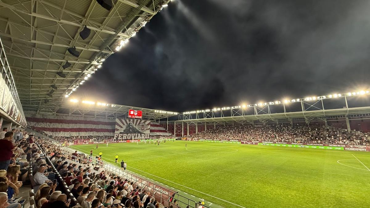 Din nou mesaje cu iz rasist la Rapid - Dinamo » „Câinii” au aflat scenografia giuleștenilor