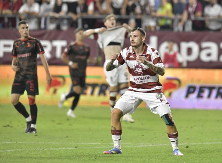 Filip Stojilkovic, în Rapid - DInamo / FOTO: Cristi Preda / GSP.ro