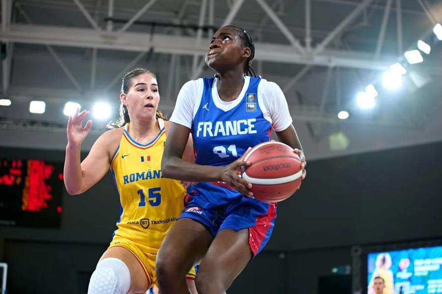România, învinsă de Franța la 47 de puncte la Campionatul European U16/Foto: fiba.basketball Bulgaria, învinsă la 115 puncte la Campionatul European U16 de la Pitești » Nici România nu a stat cu mult mai bine
