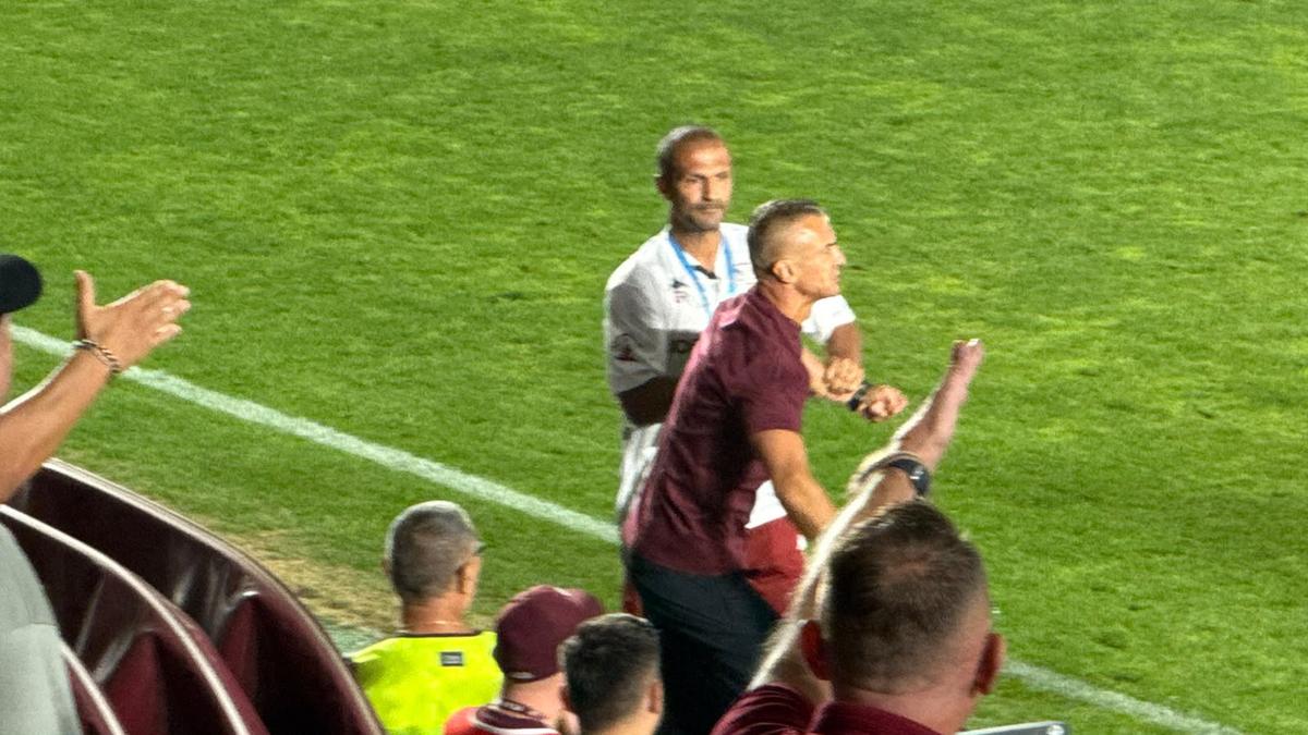Daniel Pancu, eliminat după o criză de nervi în Rapid - Dinamo