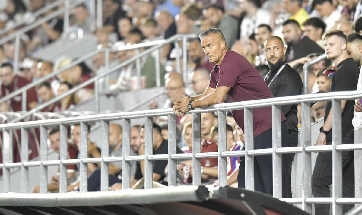 Daniel Pancu, eliminat după o criză de nervi în Rapid - Dinamo