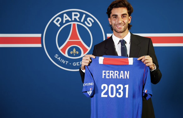 Barcelona l-a vândut pe Ferran Torres la PSG » Atacantul a fost prezentat + Ce sumă primesc catalanii