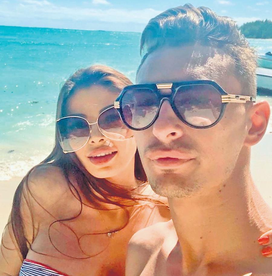 INSTASPORT // FOTO Andrei Peteleu, mereu cu iubita » Fundașul este extrem de îndrăgostit de Consuelo