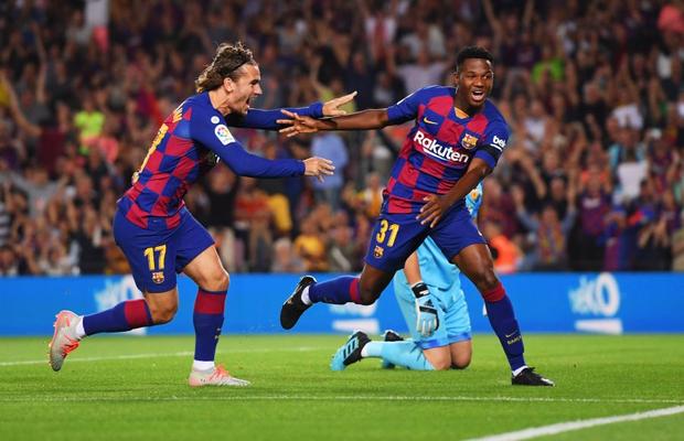 Lovește Ansu Fati, puștiul minune al Barcelonei, și în Liga Campionilor? Cotă 60 pentru victoria catalanilor pe terenul lui Dortmund
