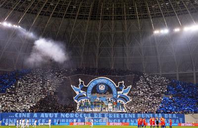 CRAIOVA - FCSB 0-1 // GALERIE FOTO + VIDEO Scenografie spectaculoasă a oltenilor, pe muzica lui Beethoven