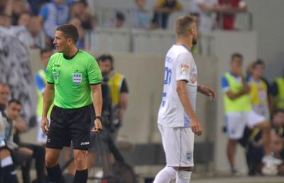 CRAIOVA - FCSB 0-1 // FOTO Moment controversat în startul meciului » A exagerat Istvan Kovacs?