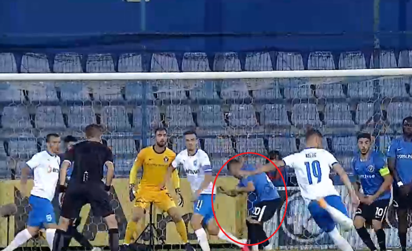 Cornel Dinu (72 de ani) a analizat, în stilu-i caracteristic, golul 3 al al meciului dintre Viitorul și CS Universitatea Craiova, scor 1-4