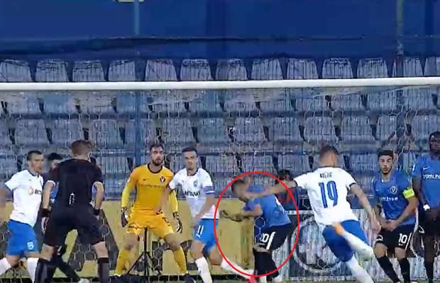 FOTO + VIDEO Cornel Dinu, amuzat de un gol din Viitorul - Craiova 1-4: „Fugiți, mă! Il loveşte ghiuleaua”