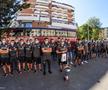 VIDEO + FOTO CFR Cluj, gest superb pentru medicii de la Spitalul de Boli Infecțioase din Cluj: „Voi sunteți eroii noștri! Ne înclinăm în fața voastră!”