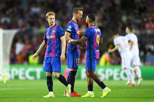 Luuk de Jong (centru), Barcelona // foto: Guliver/gettyimages