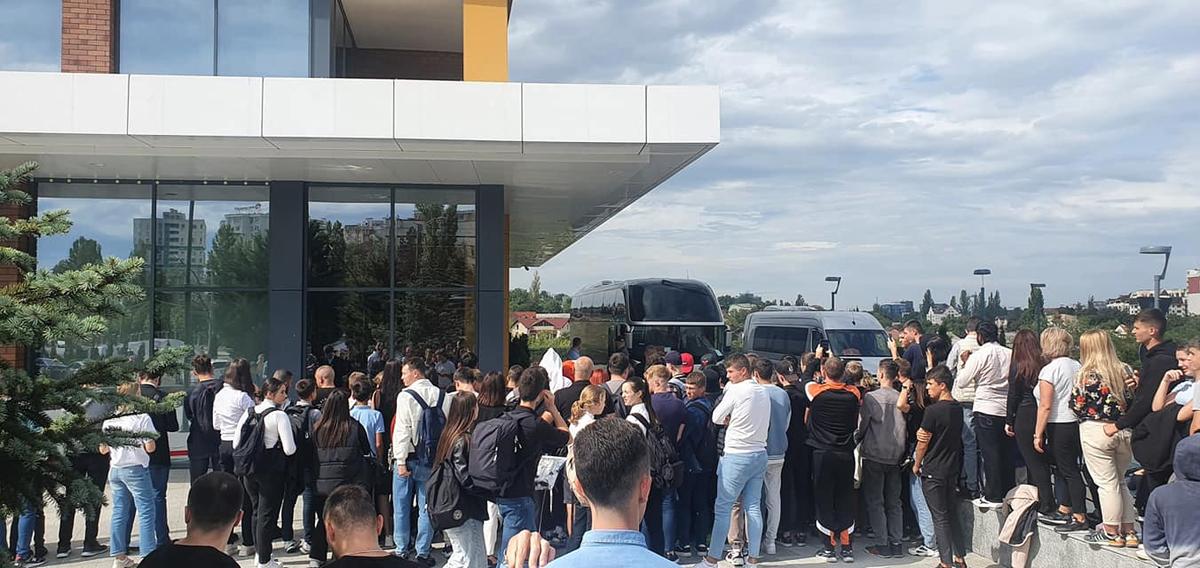Imaginile surprinse la vizita celor de la Manchester United în Chișinău
