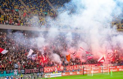 Sancțiunile aplicate de Jandarmerie în urma violențelor de la Dinamo - Steaua: „Au fost identificați 19 autori”