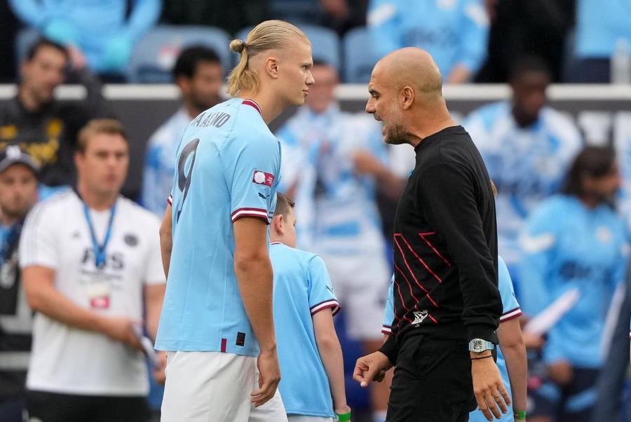 Erling Haaland și Pep Guardiola: Imago Images Comparat cu Cruyff » Haaland, elogiat de Guardiola, după supergolul din Liga Campionilor