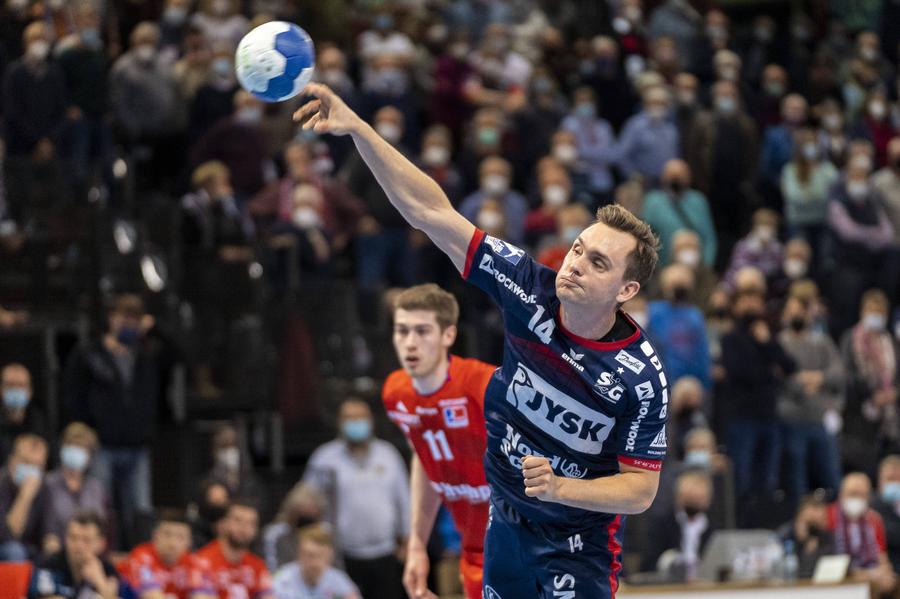 Hampus Wanne, Foto: Imago Images Dinamo, eșec la debutul în grupa A din Liga Campionilor » „Zidul” care a stat în calea elevilor lui Xavi Pascual